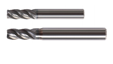 GR Series 4 Flute Round Nose End Mill